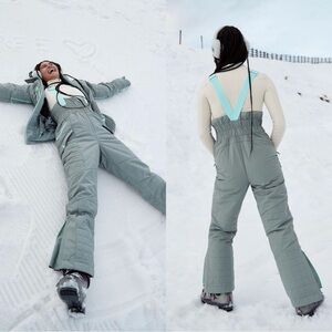 Free People Light Blue Snow Pants